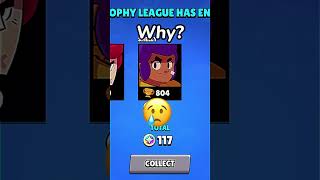 My trophies 🏆😢 #brawlstars #trophies #sad