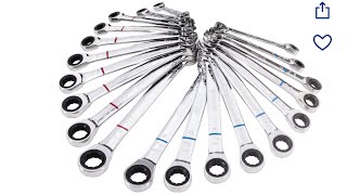 Kobalt 20-piece 12-point Ratcheting Wrench Set￼ Special!