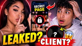 Ashlee Jenae's Secret Page Leaked? Was Joe Really a Client?