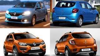 TEST RENAULT SANDERO PRIVILEGE Y STEPWAY PRIVILEGE . AUTO AL DÍA (22.8.2015)