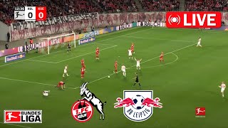 Fc Koln vs Rb Leipzig | Bundesliga 2024 | Live Football Match Today | Pes 21 Gameplay