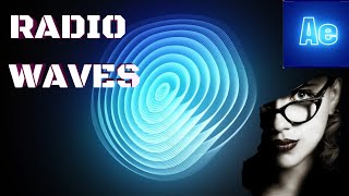 Radio waves animation after effects | after effects tutorial for beginners