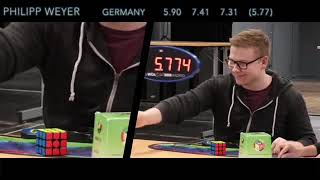 Phillip Weyer_ 5.77 Official 3x3 Solve