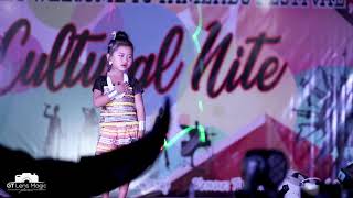 Cute dance | Mishmi kid | Tamladu festival 2019 | Tezu | AP| India