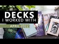 My Tarot Practice in April | Decks Reviews (2022)