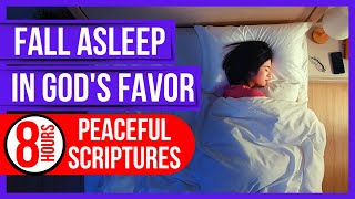 Fall Asleep in God's Favor  Bible verses for sleep with God's Word ON  Peaceful Scriptures for sleep