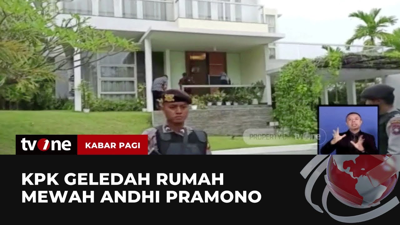 KPK Geledah Rumah Mewah Andhi Pramono Di Batam | Kabar Pagi TvOne - YouTube