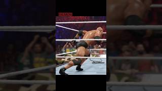 Goldberg Spears Brock Lesnar And Breaks His Ribs WWE Match #shorts #wwe #wwe2k23 #fagaming
