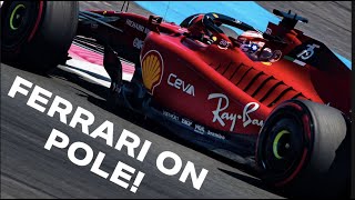 Charles and Ferrari take French F1 pole by Peter Windsor