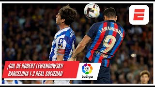 GOL DEL BARCELONA Lewandowski anota el de la honra y enciende la fiesta | La Liga