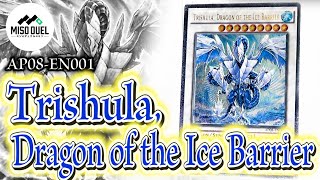 【しゃちょコレ】AP08-EN001 Trishula, Dragon of the Ice Barrier(氷結界の龍トリシューラ)》 Ult【#遊戯王】【#ミソのデュエルのミソ】