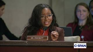Rep. Jasmine Crockett on Allegations of that $50,000 Given to Tom Homan