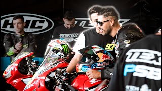 ESTREIA DO THI REIS NO SBK - TEXX PSBK