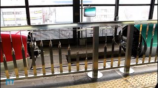 はやぶさとこまちの連結　盛岡駅にて 'Hayabusa' and 'Komachi' Shinkansen coupling at Morioka sta.