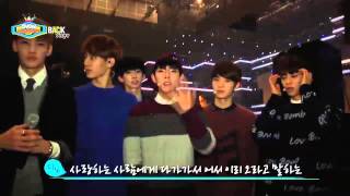 141122 HALO(헤일로) BACK STAGE CUT @ Show Champion