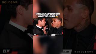 Ryan Garcia and Conor Benn nearly had a scrap at the Ring awards last night💀#boxing #ringawards