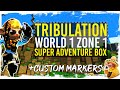 Guild Wars 2 - Super Adventure Box - Tribulation - World 1 - Zone 1 + TacO Markers