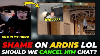 Shanks React To Ardiis Saying N Word