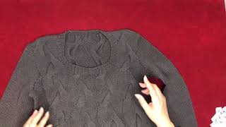 DIY knit design ｜how to Knitting ｜tutorials sweater shawl cardigan 0472