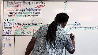 Transformational Geometry (Dilation): Example 1