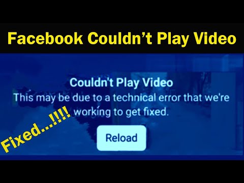 How to Fix Unable to Play Facebook Video Facebook Video Not Playing Issue