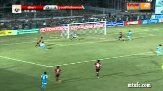 Pattaya Utd 0-1 SCG MTU [Highlight] TPL 20-04-2013