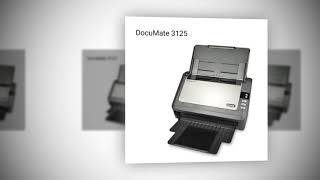 Xerox DocuMate 3125 Duplex Scanner with Document Feeder for PC and Mac