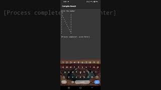 #1 C Program Tutorial||N letter Pattern TutorialC Language|#coding #short #cprogramming #programming