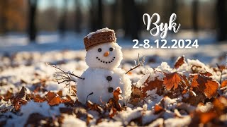 Byk ♉ 2-8/12/24 ⛄ Wyjaśni się coś ważnego, co umożliwi Ci pójście naprzód 😊