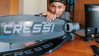 UNBOXING LONGFINS CRESSI BAGUS BUAT SPEARFISHING