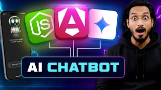 Angular and NodeJS - AI Chat App using Gemini | Complete tutorial for Beginners