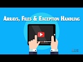 Tutorial 3 | (Part 1) | Array, Files and Exception Handling in VB.NET