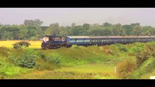 [IRFCA] The beautiful view of the Train passing; Alco WDM3A with Alipurduar Intercity Express!!