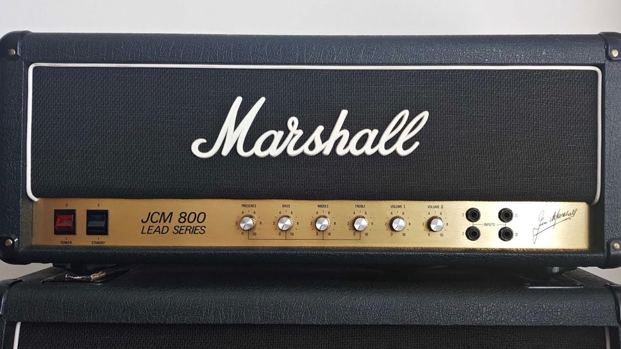 Marshall JCM 800 Super Lead 1959 (1984) - YouTube