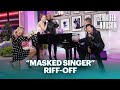 ‘The Masked Singer’ Panelists & JHud Perform Hilarious Riff-Offs