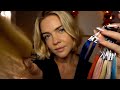 ASMR | Je teins tes cheveux en bleu 💇🏼‍♀️Salon de coiffure (+coupe)