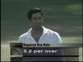 Wasim Akram and Waqar Younis Tie Down Indian Openers. Ball By Ball. Sahara Cup 1996 4th ODI