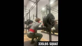 335LBS SQUAT