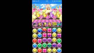 パズドラ『サーティワンコラボ』キング　固定ダメ＆毒で攻略