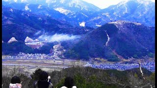 立雲峡登山　兵庫県朝来市和田山町竹田