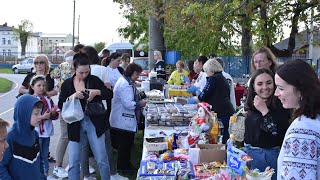 Скалат. Благодійний ярмарок .На підтримку ЗСУ 14.05.2023 р.