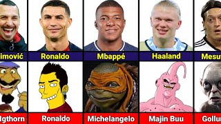 Famous Football Players Who Look Like Cartoon