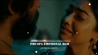Phuspa emotional sad bgm😭 whatsapp status 💔telugu emotional whatsapp status 💔sad whatsapp status 😞