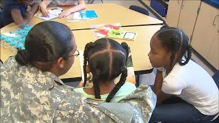 U.S. Army mom surprises her children in Miramar