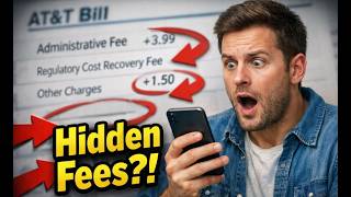 Hidden Fees on AT&T Bills Explained | Why Your AT&T Bill Is So High