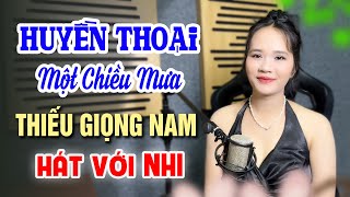 Huyền Thoại Một Chiều Mưa Karaoke Thiếu Giọng Nam | Song Ca Với Tuyết Nhi