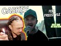 THIS WAS FIRE!!!! Caskey - FEEL (by Kendrick Lamar) FREESTYLE [FIRST TIME UK REACTION]