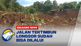 BREAKING NEWS - Evakuasi Jalan dan Korban Longsor Jalur Nasional Cigenang