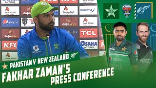 Fakhar Zaman's Press Conference | Pakistan vs New Zealand | 3rd ODI 2023 | PCB | MZ2T