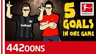 The Ultimate Luka Jovic 5 Goal Song - Powered By 442oons